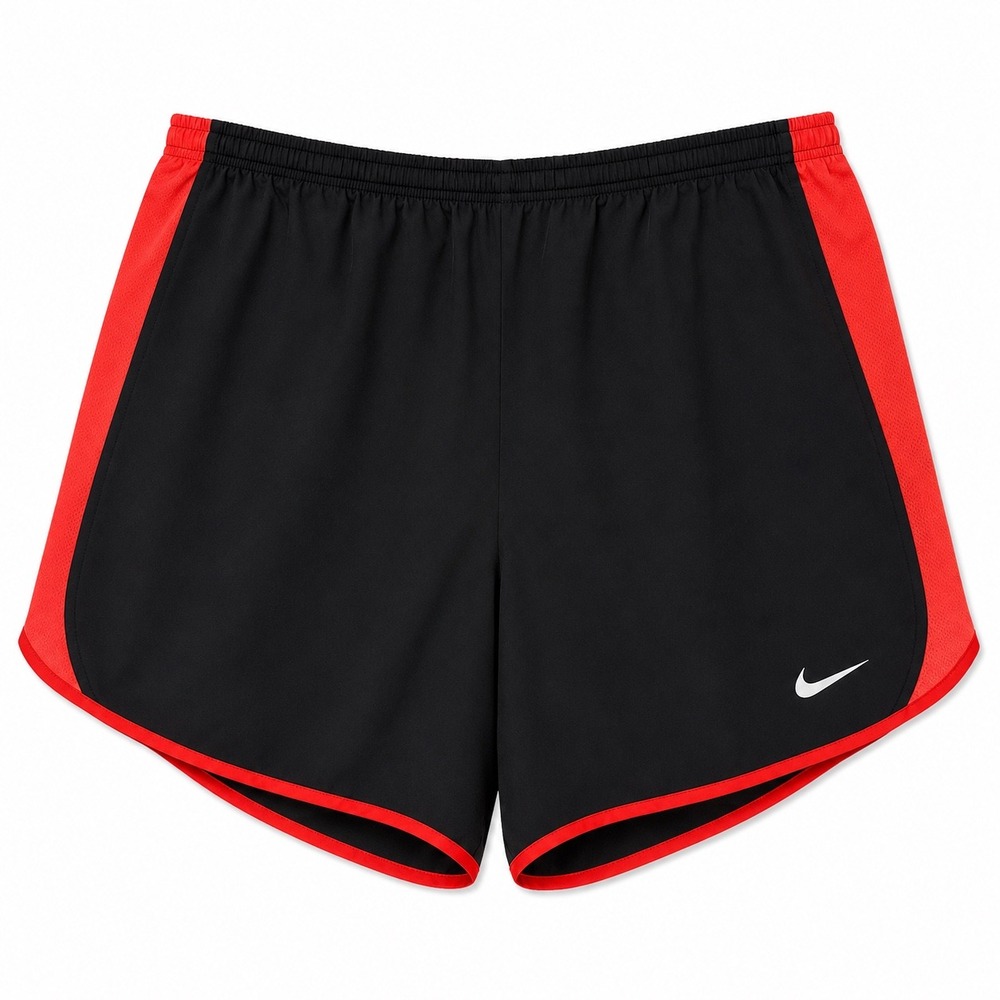 Nike Dri Fit Running Shorts Black Red Plus Size 2X